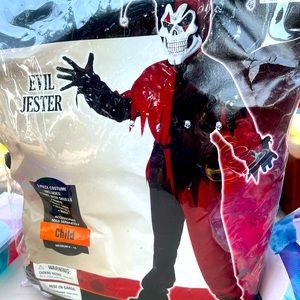 Evil Jester Halloween costume